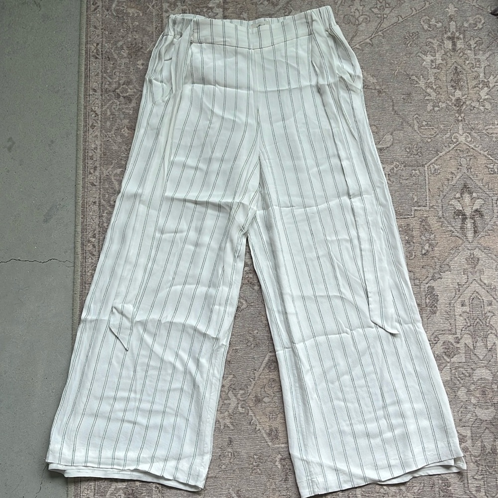Wilfred high-waisted flare pants
